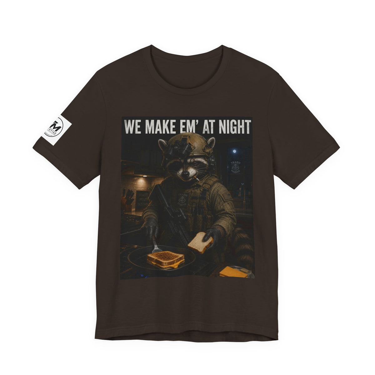 We Make Em' At Night Racoon T-Shirt