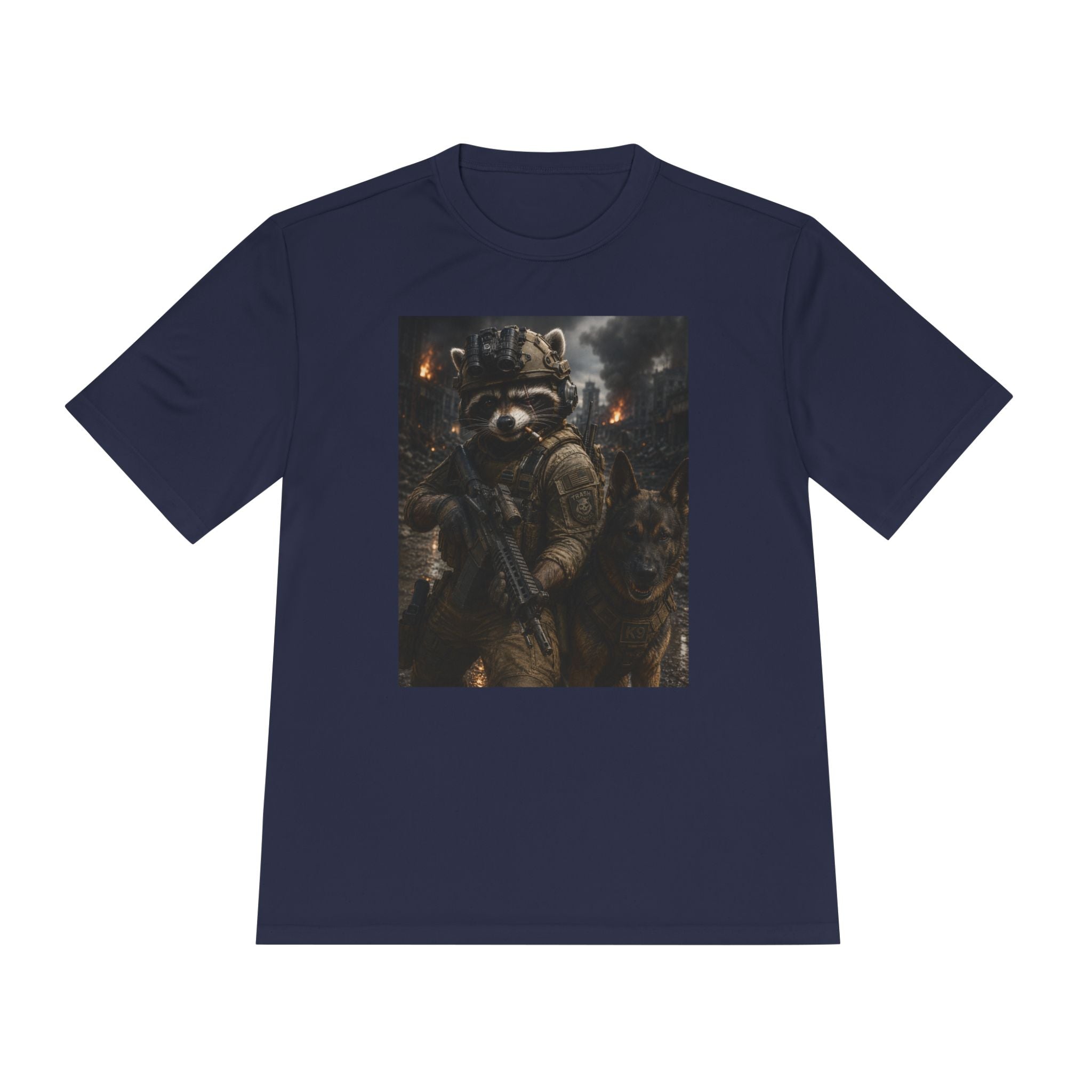 Astronaut Bear Graphic Tee — Dark Space Explorer Shirt