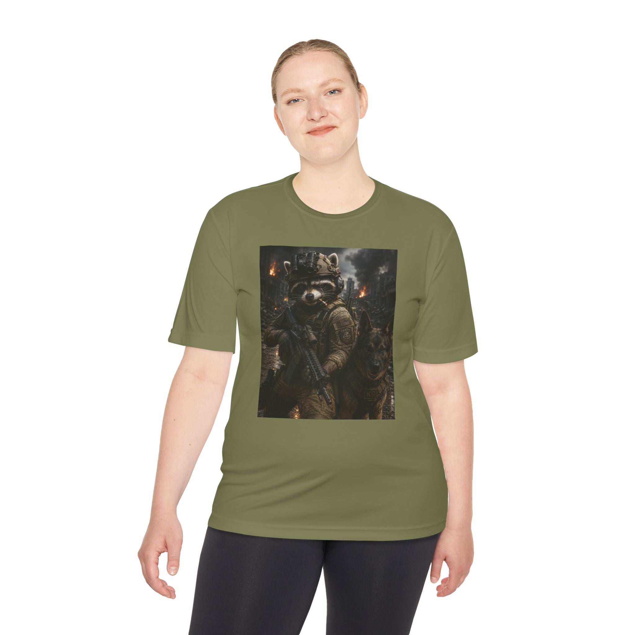Astronaut Bear Graphic Tee — Dark Space Explorer Shirt