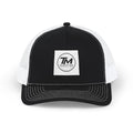 TM Logo Snapback Trucker Hat – Vintage Patch Mesh Cap