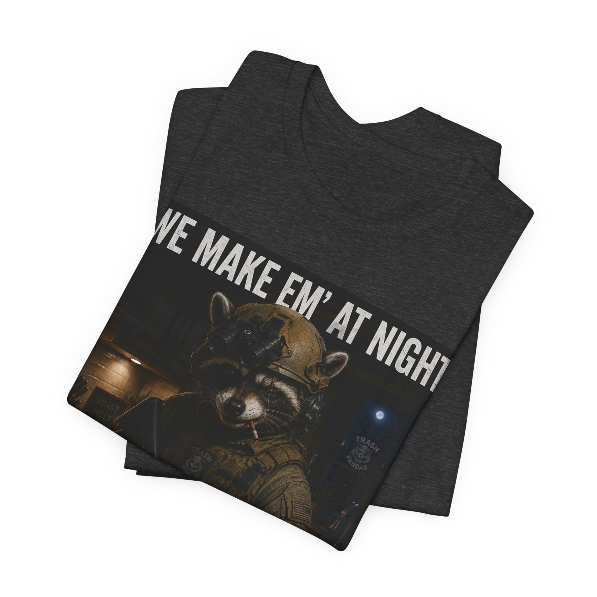 We Make Em' At Night Racoon T-Shirt