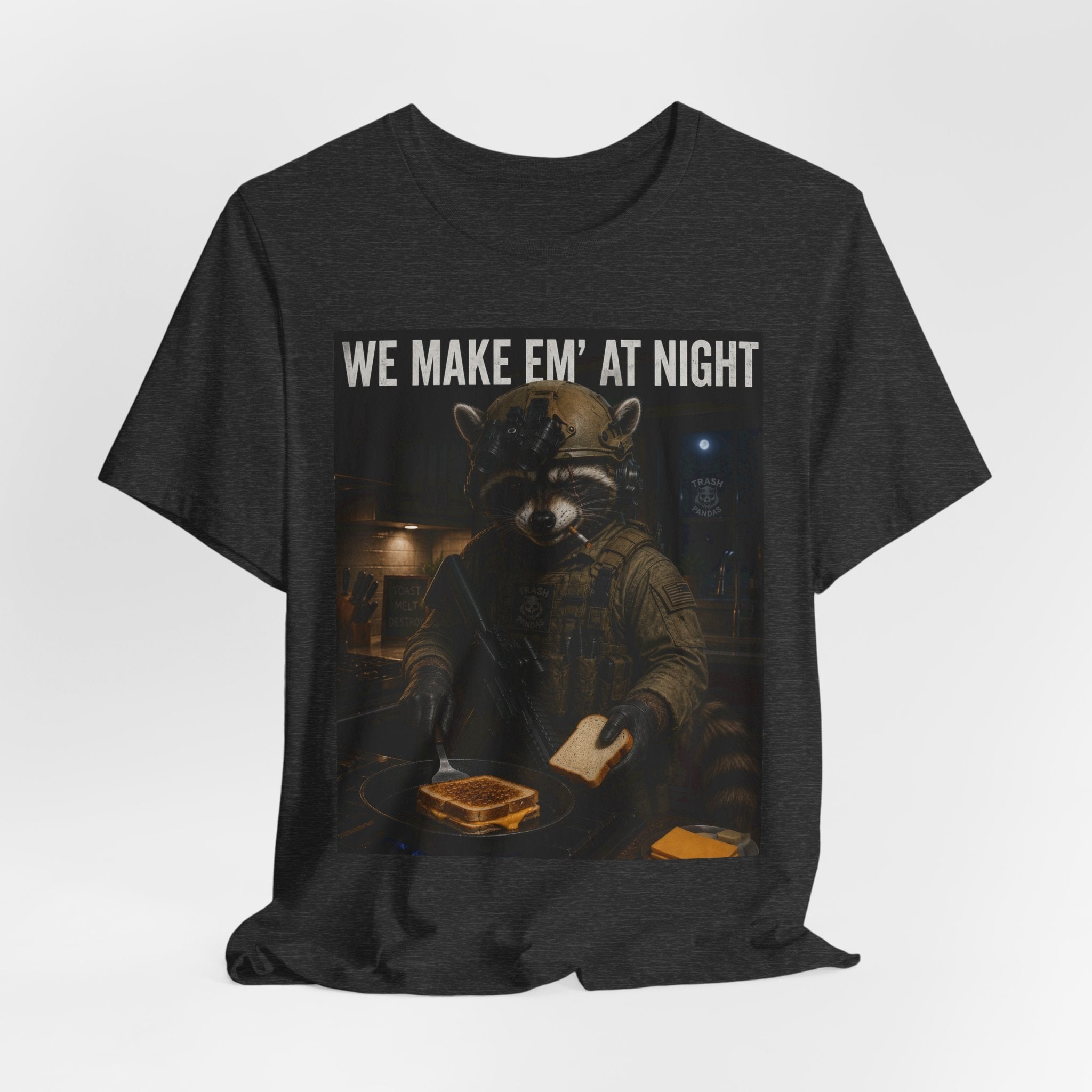 We Make Em' At Night Racoon T-Shirt