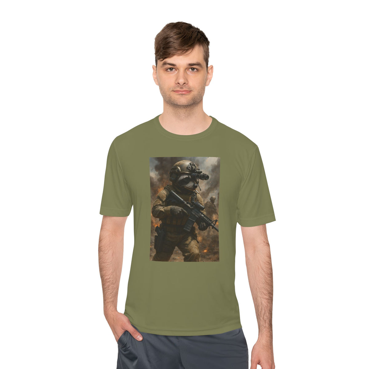 Tactical Soldier Graphic Tee — Combat Operator Print