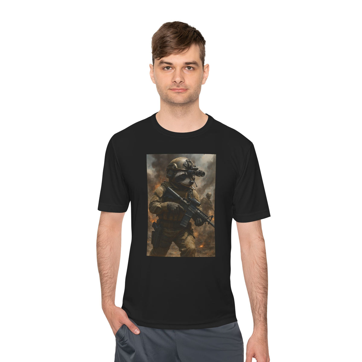 Tactical Soldier Graphic Tee — Combat Operator Print