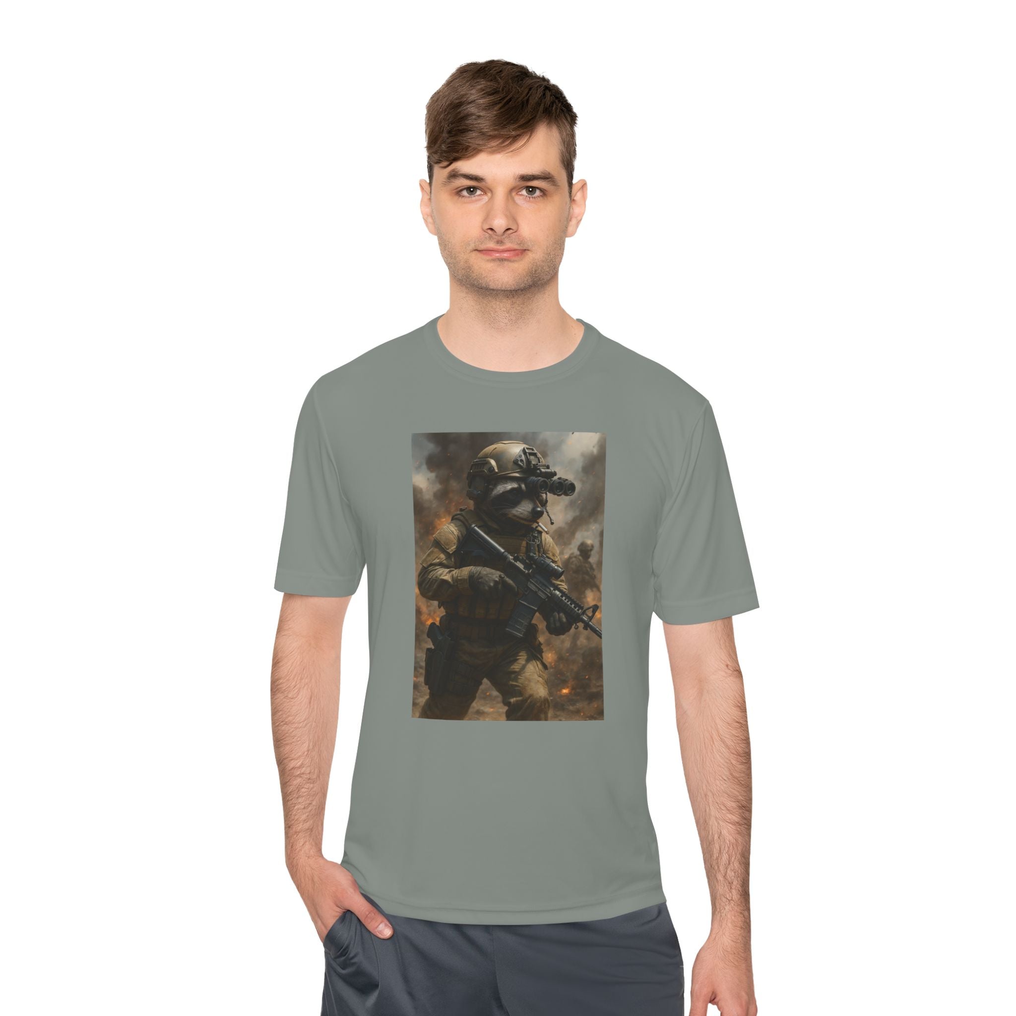Tactical Soldier Graphic Tee — Combat Operator Print