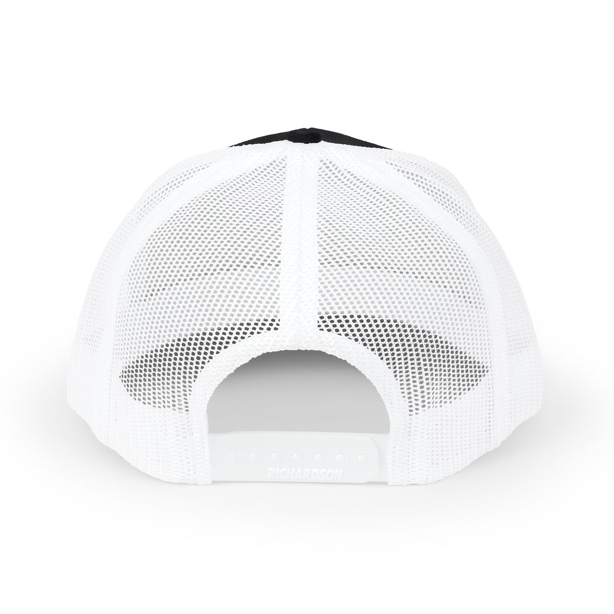 TM Logo Snapback Trucker Hat – Vintage Patch Mesh Cap