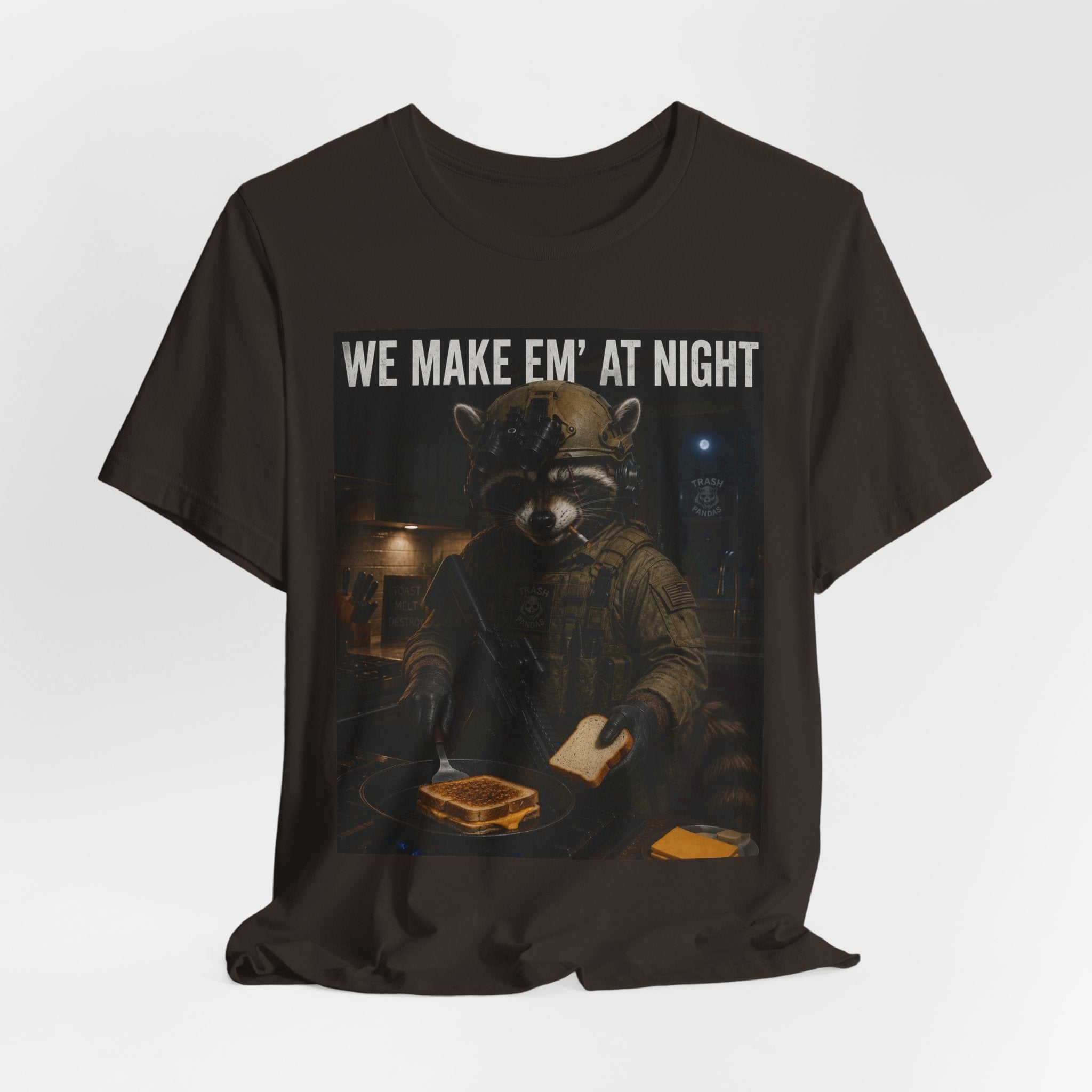 We Make Em' At Night Racoon T-Shirt