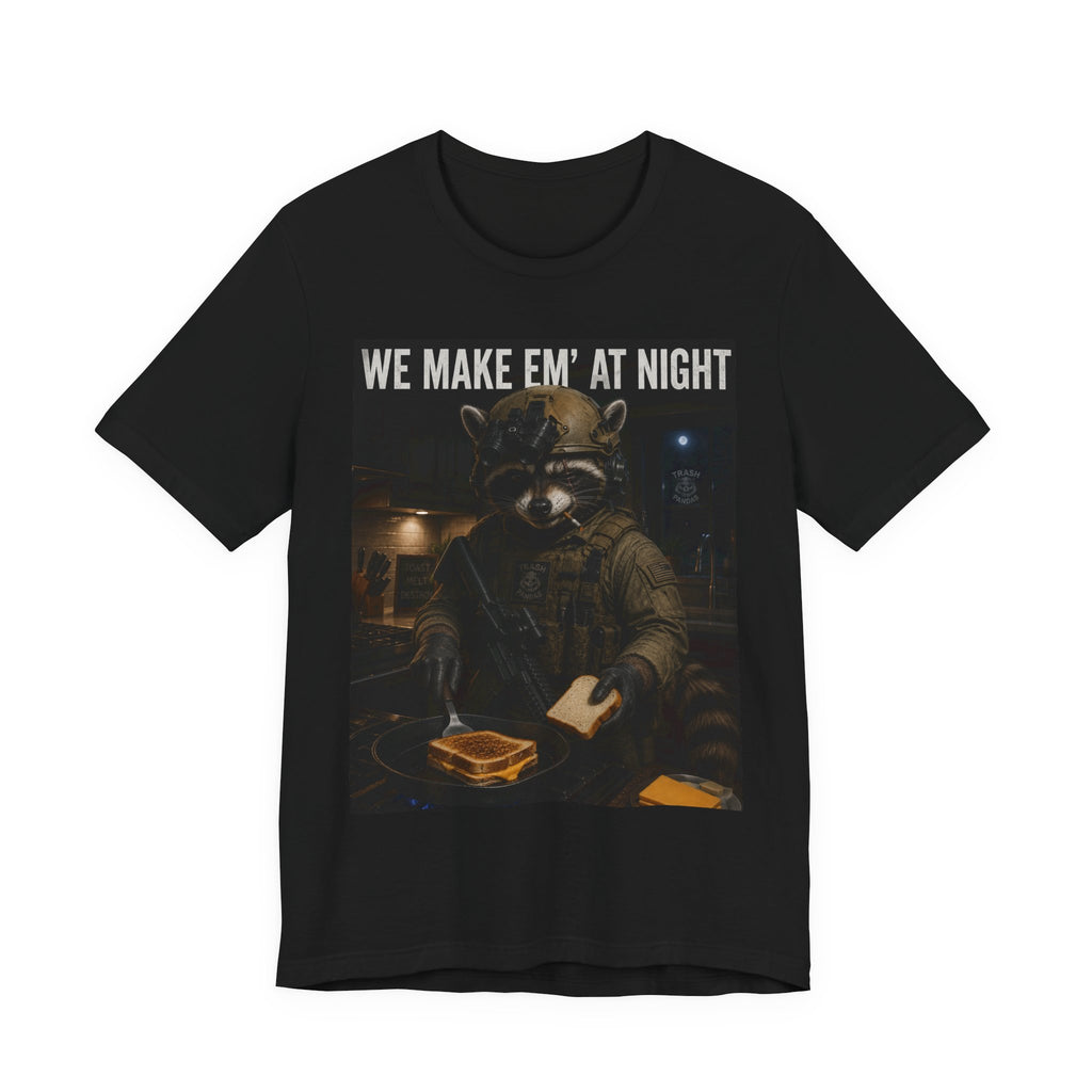 We Make Em' At Night Racoon T-Shirt