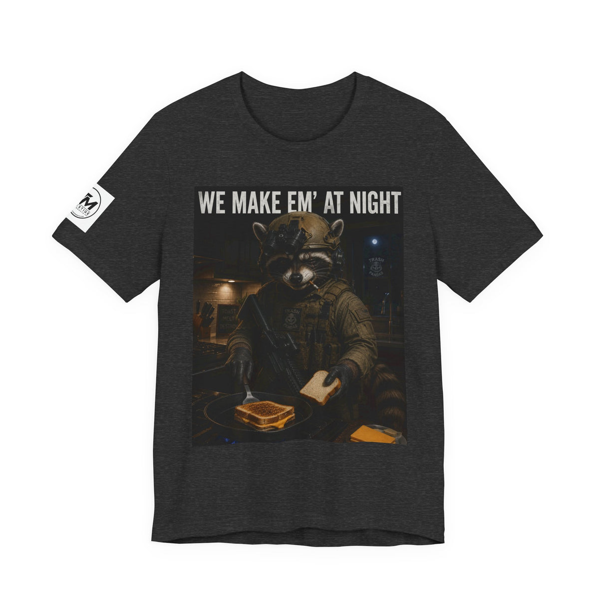 We Make Em' At Night Racoon T-Shirt