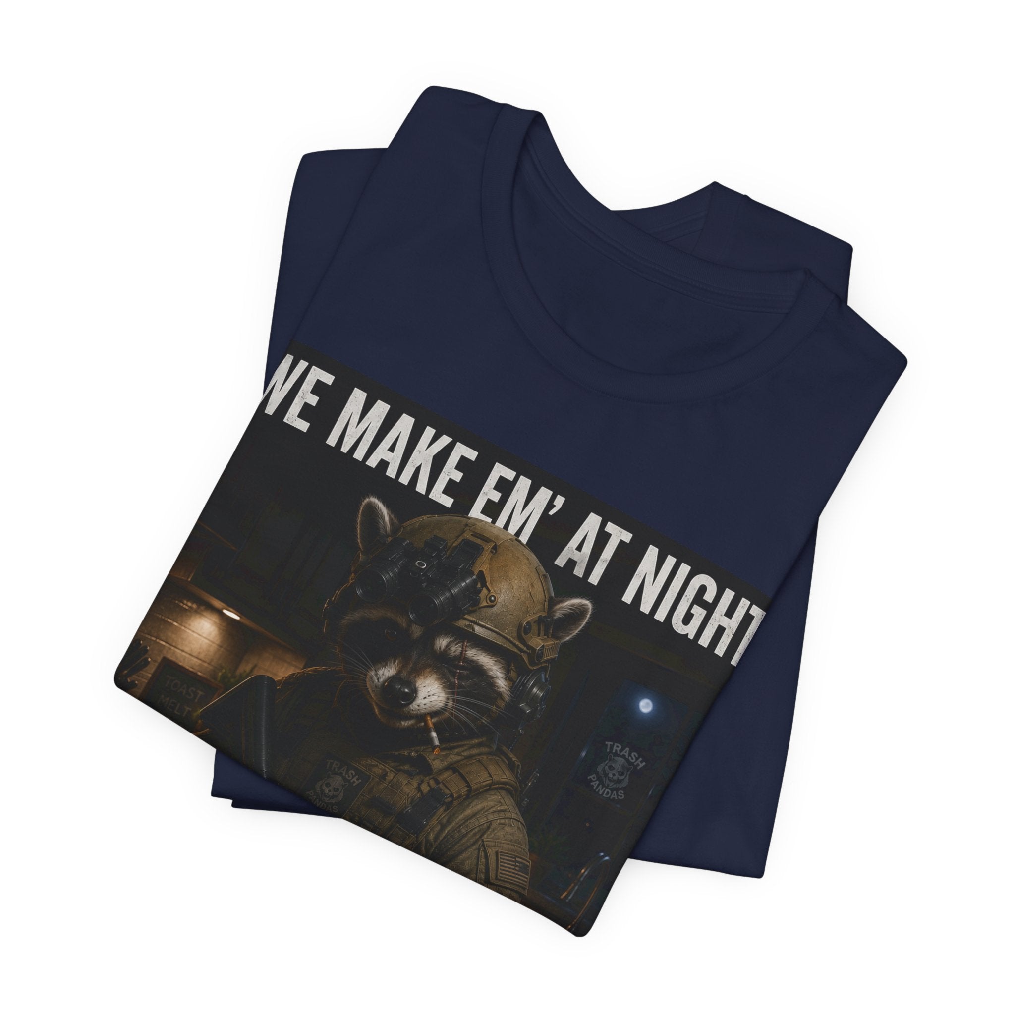 We Make Em' At Night Racoon T-Shirt